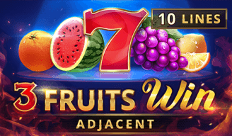 3 Fruits Win: 10 lines